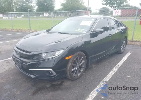 2019 Honda Civic Ex-L z USA, uszkodzony, nr VIN JHMFC1F78KX004270